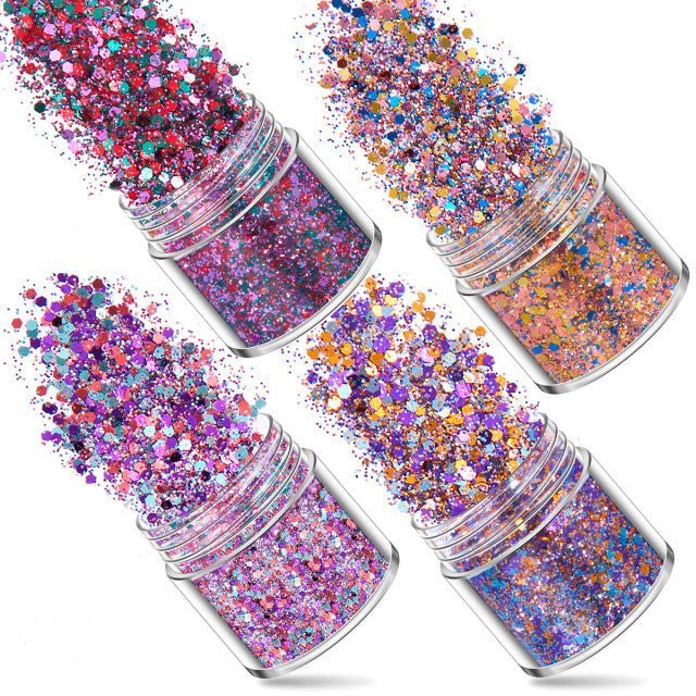Bottles Superfine Glitter Sequins Mix Resin