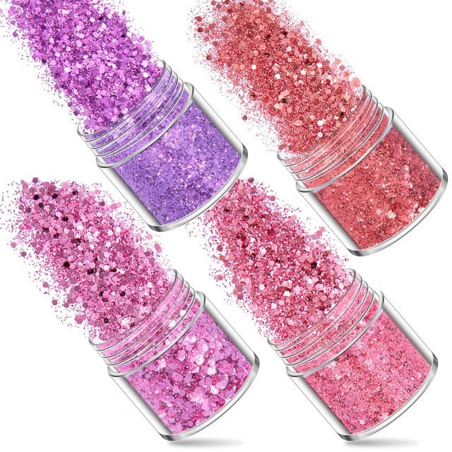 Bottles Superfine Glitter Sequins Mix Resin