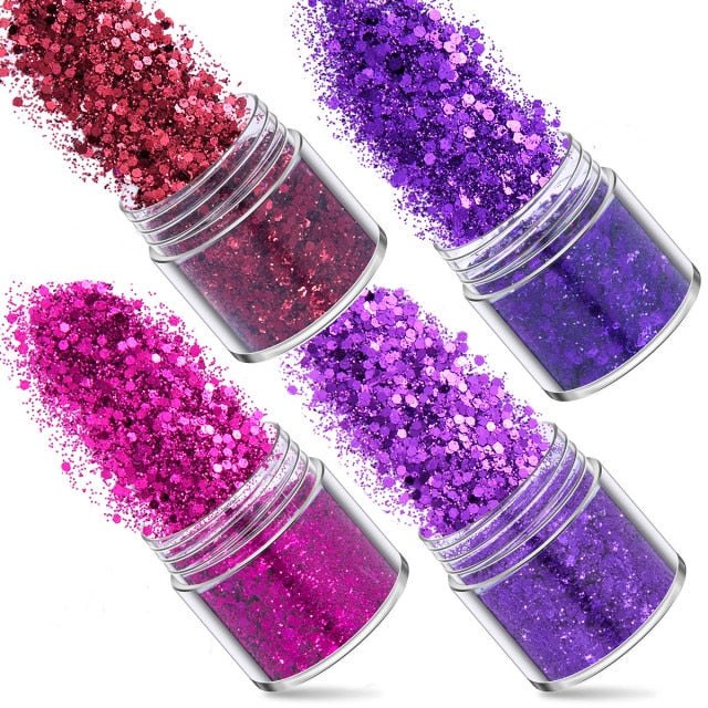 Bottles Superfine Glitter Sequins Mix Resin