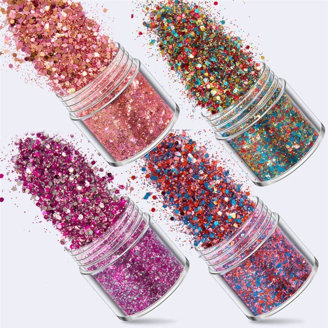 Bottles Superfine Glitter Sequins Mix Resin