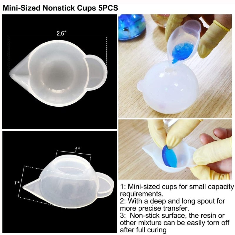 43PCS Epoxy Resin Mixing Tool Kit