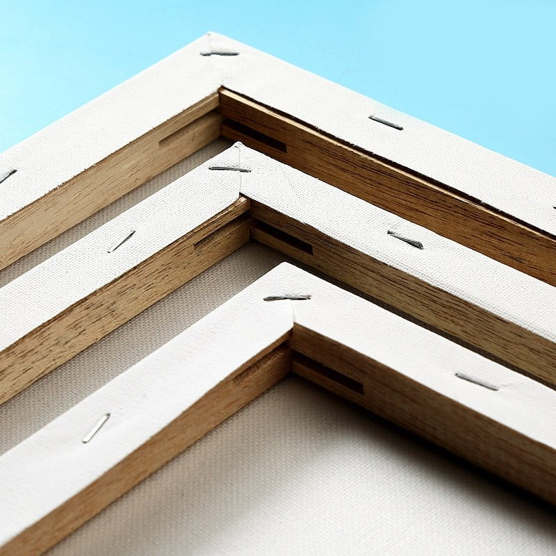 Pack White Blank Canvas Blanks