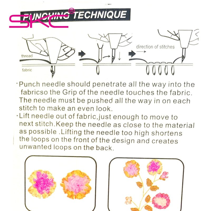 Adjustable Embroidery Punch Needle Set Embroidery