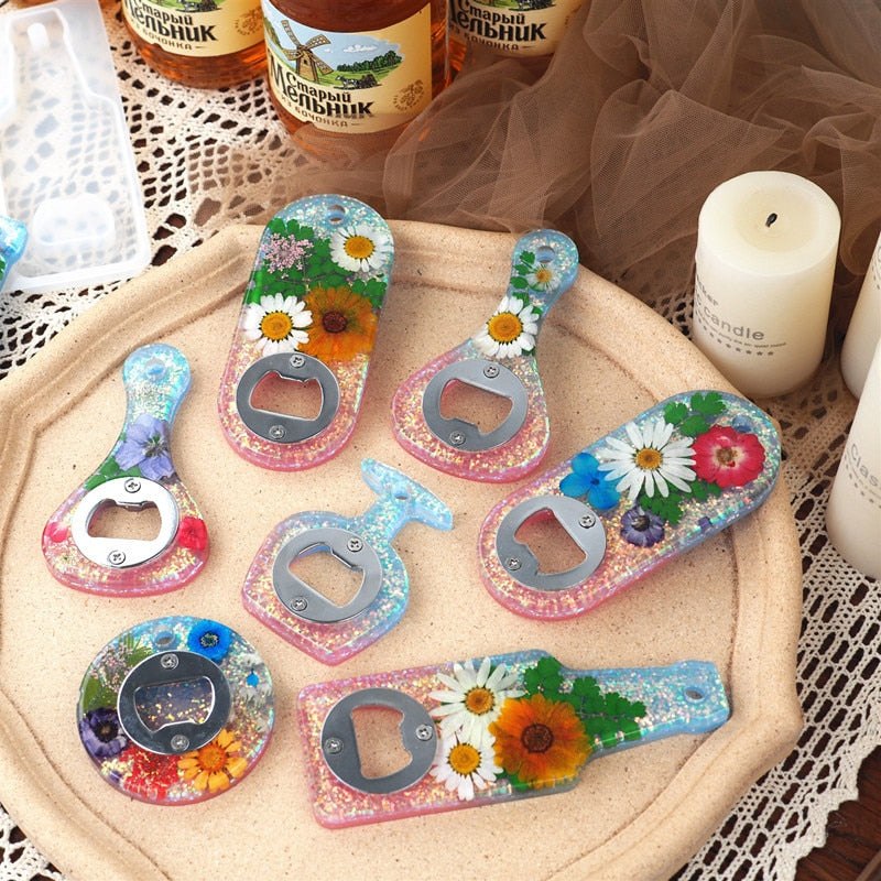 Beer Bottle Opener Resin Silicone Mould Kit