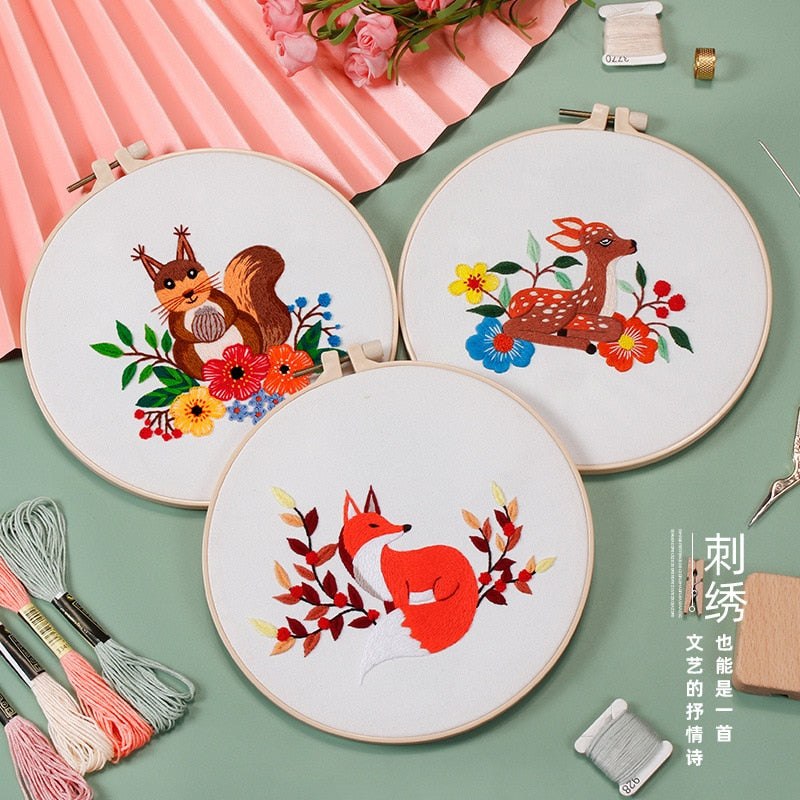 Beginners DIY Embroidery Kit - Ohh Dear Embroidery