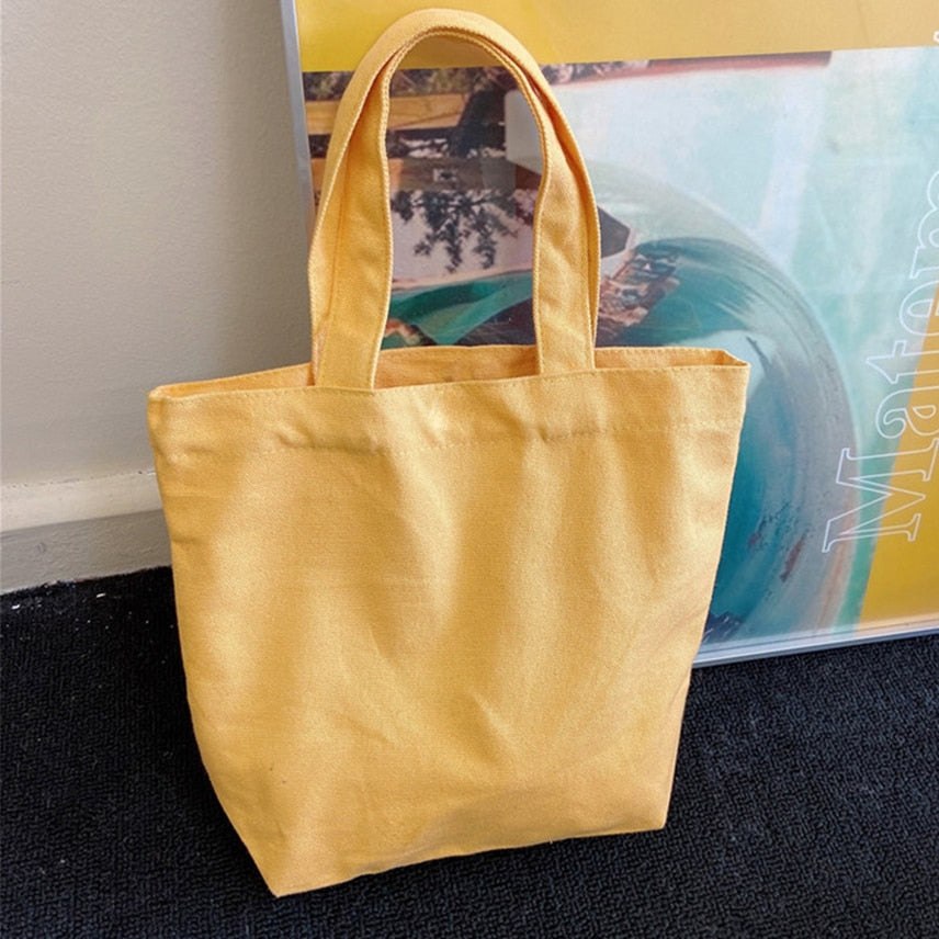 Bulk Small Blank Canvas Tote Bag Blanks