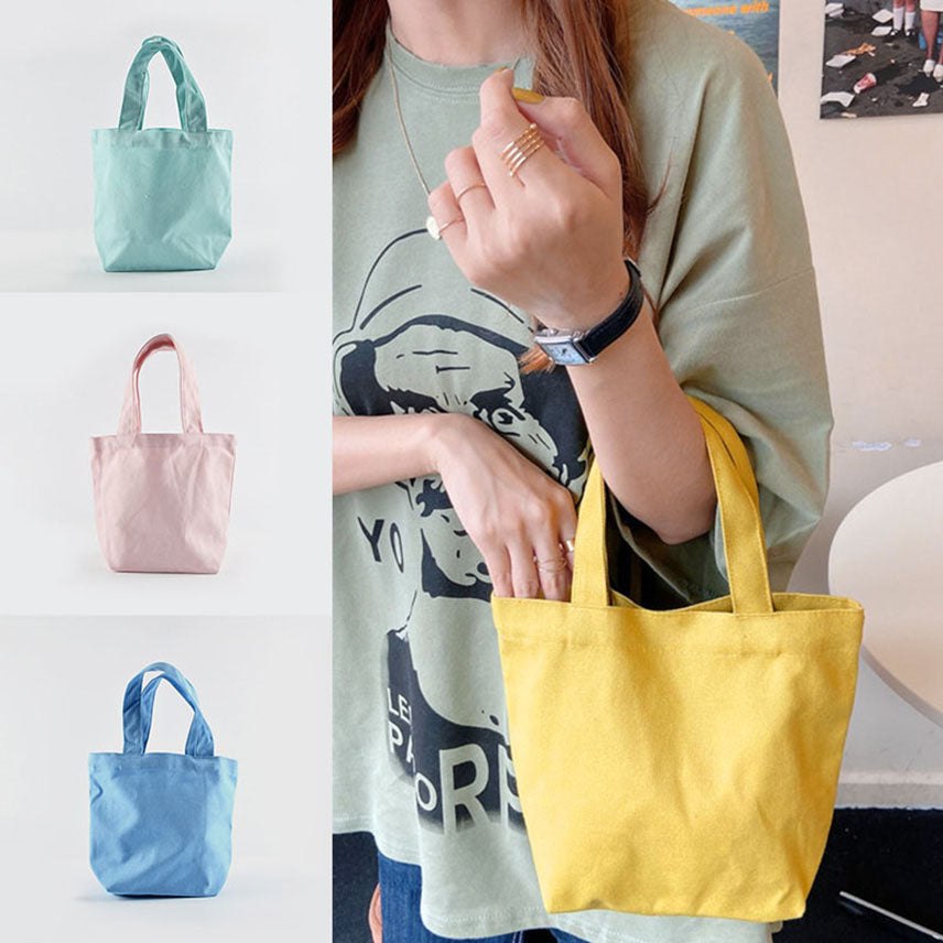 Bulk Small Blank Canvas Tote Bag Blanks