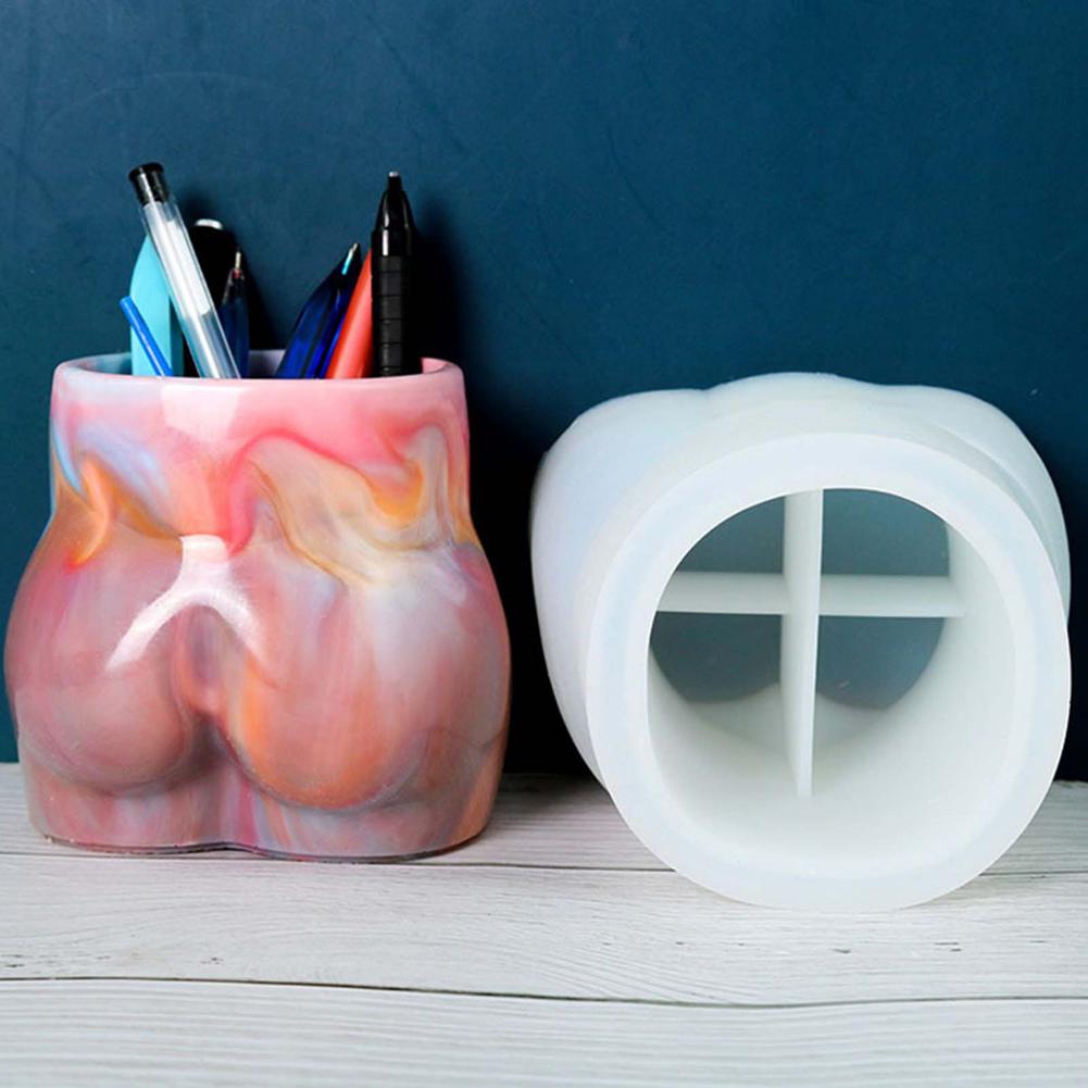 Cheeky Butt Vase Pen Holder Silicone Mould – Craft Outlet Australia