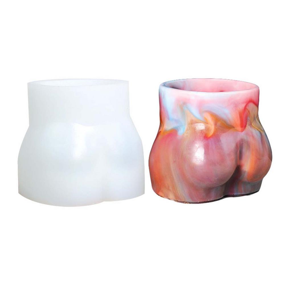 Cheeky Butt Vase Pen Holder Silicone Mould Mould