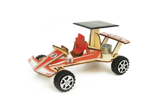 DIY WOODEN SOLAR RACING CAR SCIENCE CRAFT KIT