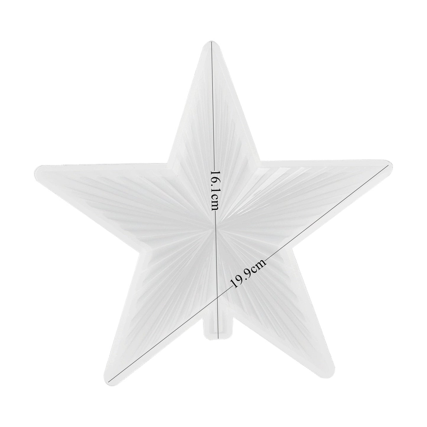 DIY Christmas Tree Star Silicone Mould Kit Resin Moulds