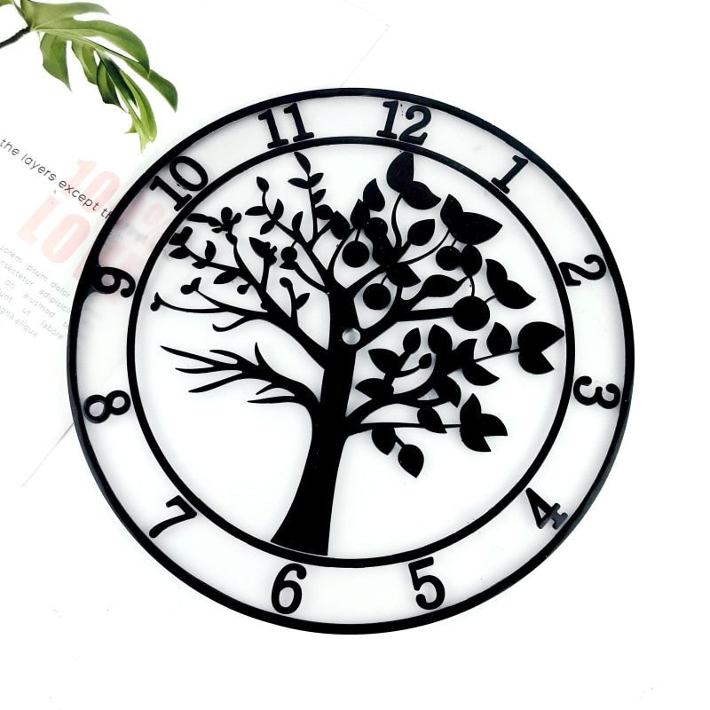DIY Epoxy Resin Tree of Life Clock Silicone Mould