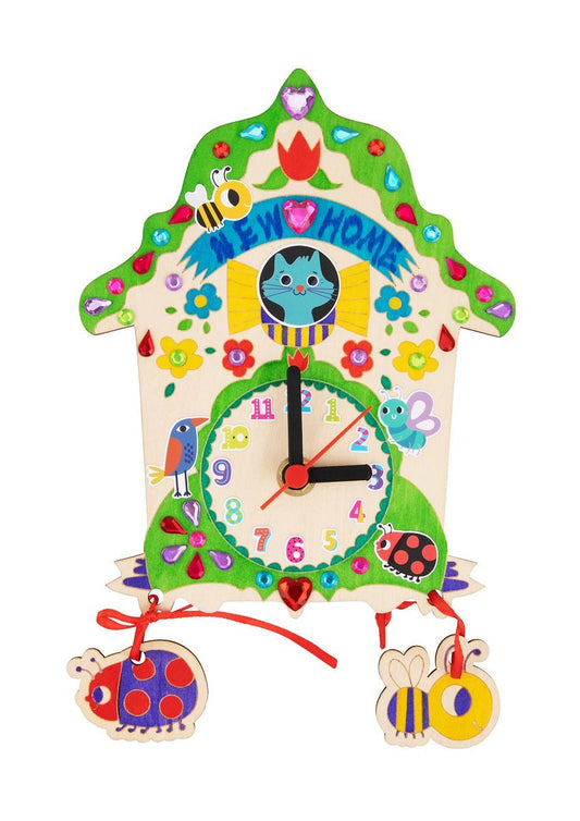 DIY WOODEN CLOCK CUCKOO SCIENCE CRAFT KIT