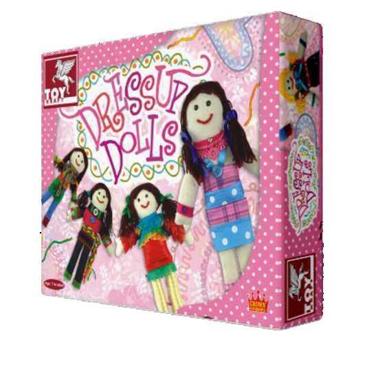DRESS DOLLS CRAFT KIT