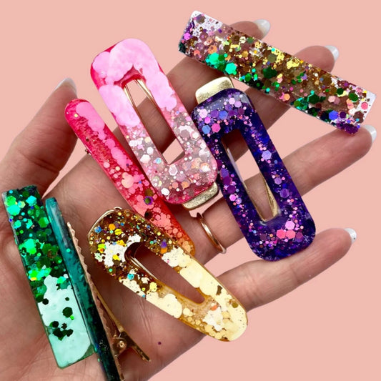 Drippy Resin Hairclip Making Kit Resin