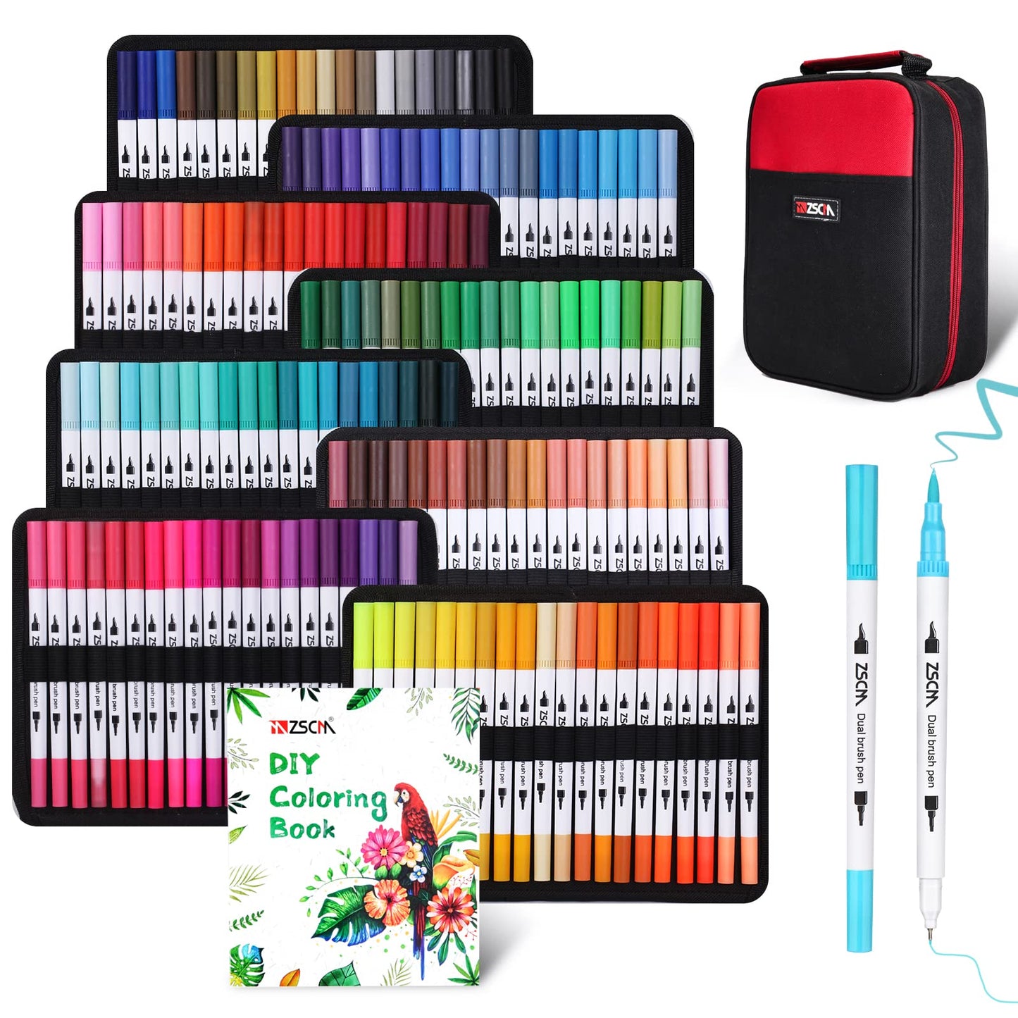 Dual Tip Art Marker Sets Paint