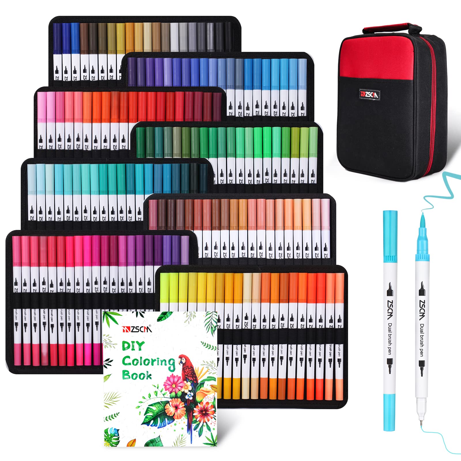 Dual Tip Art Marker Sets Paint