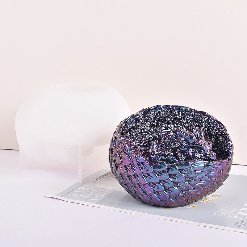Epoxy Resin Dragon Egg Silicone Mould Mould