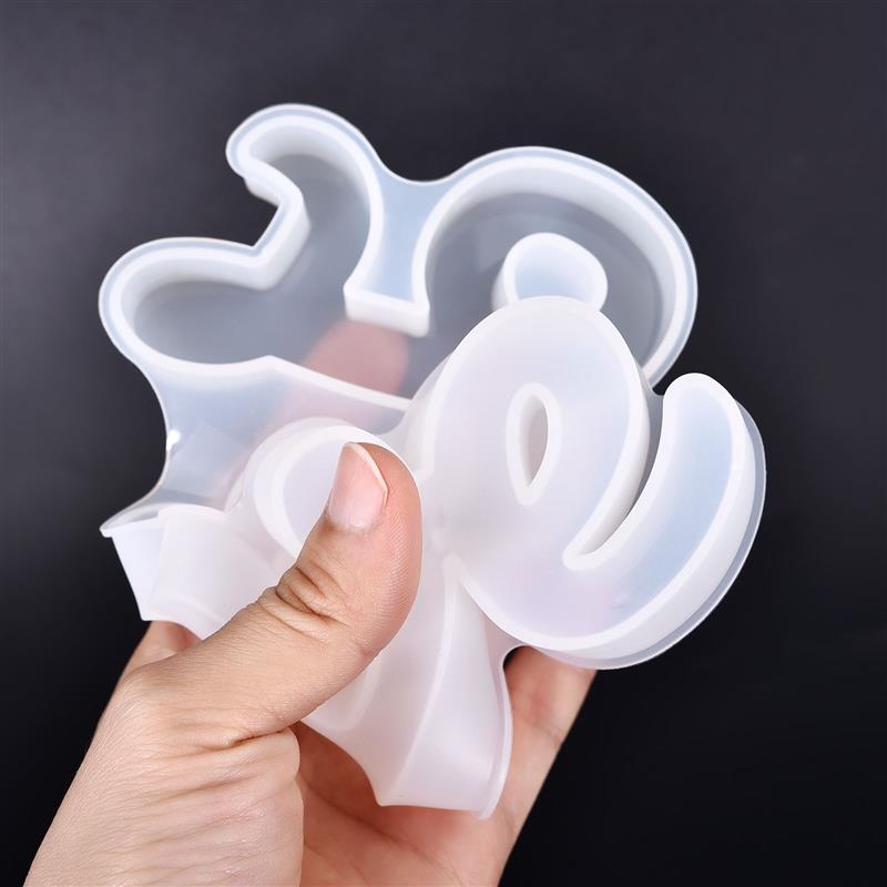 Epoxy Resin Silcone Mould Love