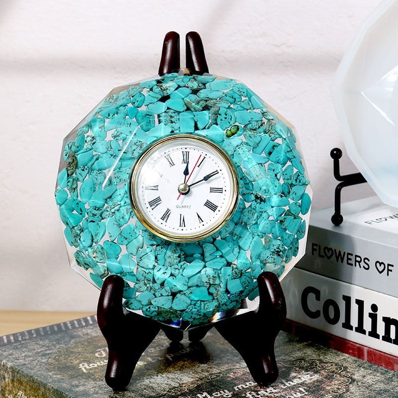 Epoxy Resin Wall Clock Silicone Mould Kit Resin Mould