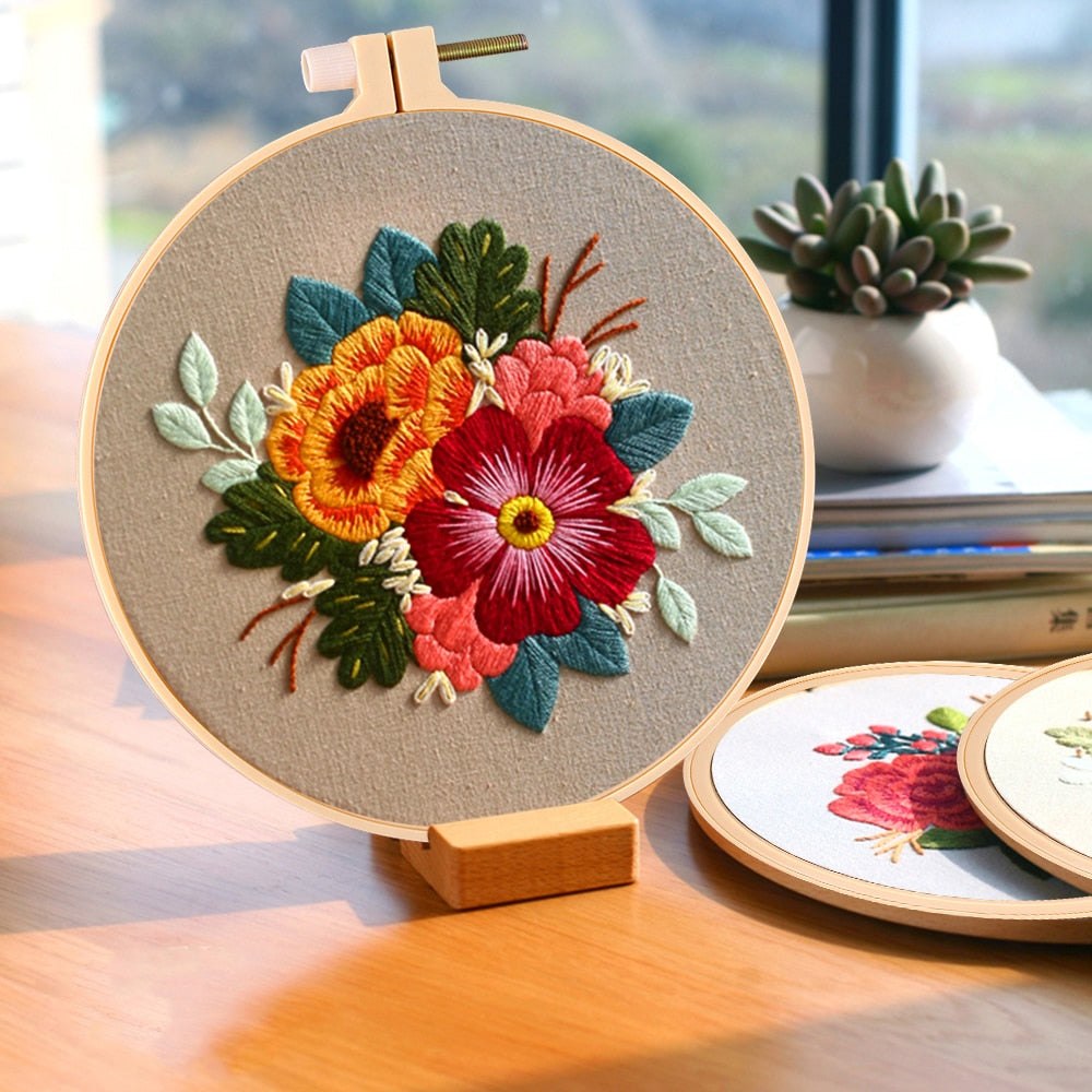 F rame Embroidery Hoop Ring 7-32cm Embroidery