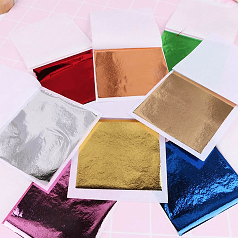 Gold Leaf Foil Sheets x 10 Pack Resin