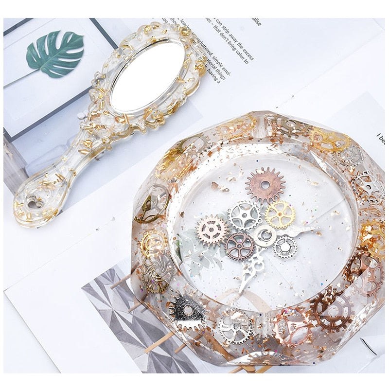 Gold Leaf Foil Sheets x 10 Pack Resin