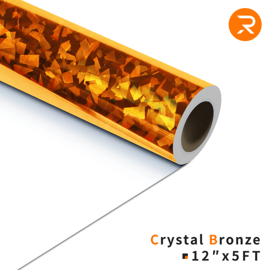 HTVRONT 30x150cm Rainbow Holographic Heat Transfer Vinyl