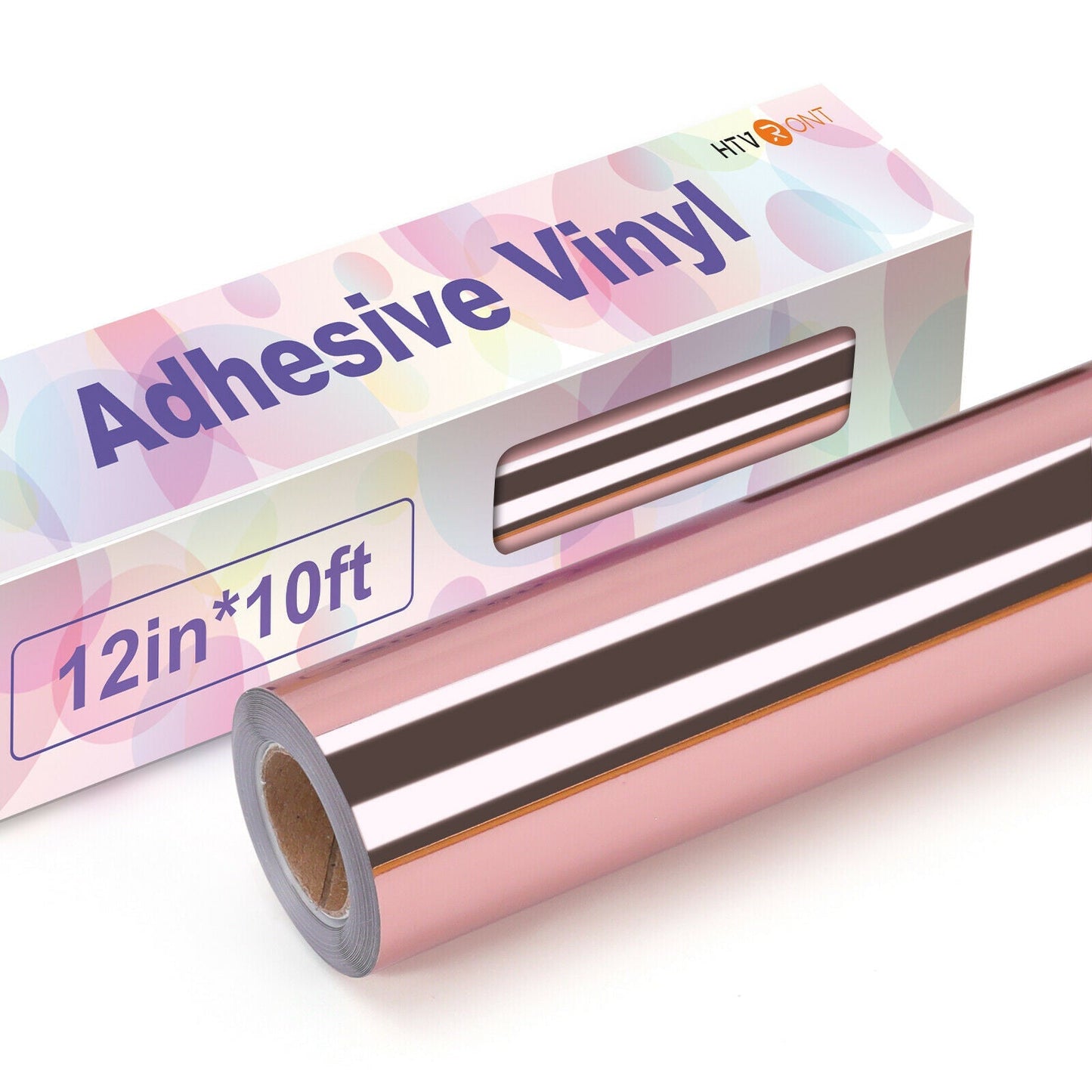 Metallic Foil Permanent Adhesive Vinyl Rolls 30x300cm