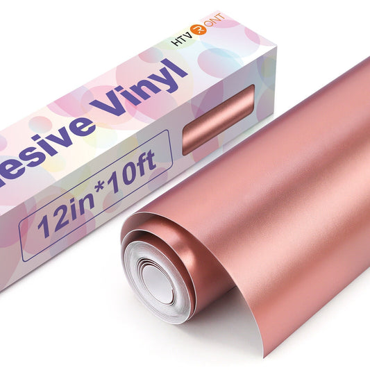 Metallic Foil Permanent Adhesive Vinyl Rolls 30x300cm