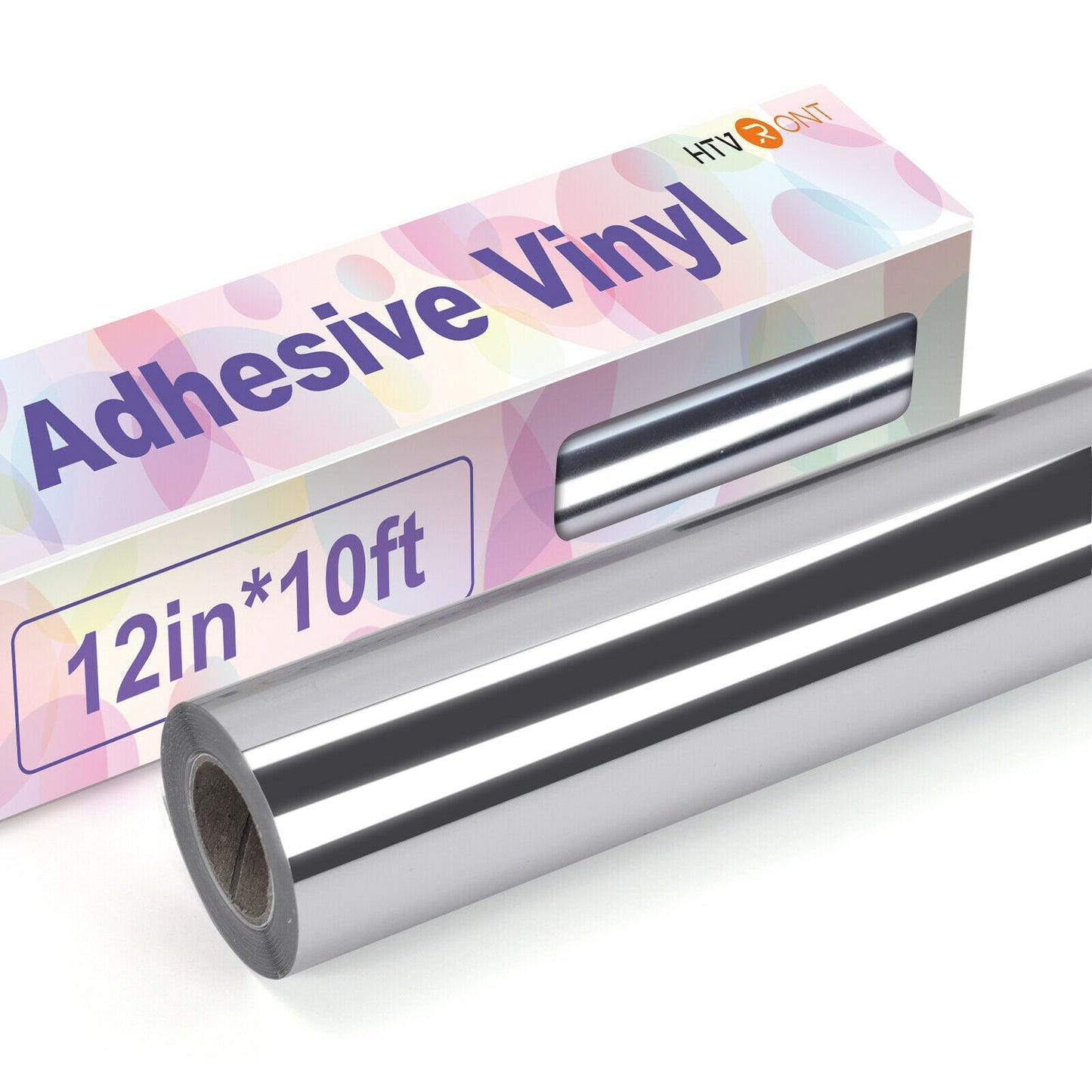 Metallic Foil Permanent Adhesive Vinyl Rolls 30x300cm