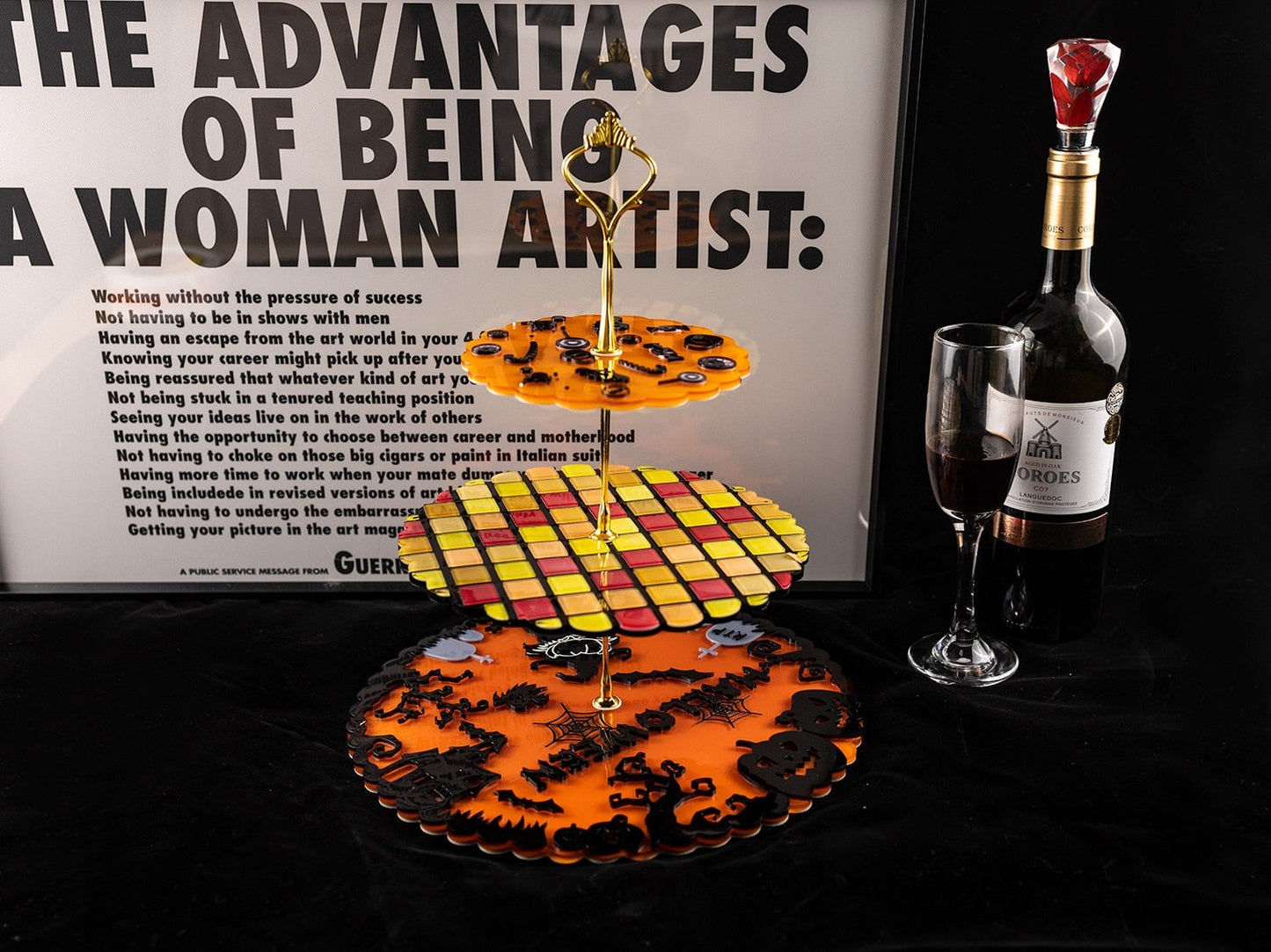 Halloween 3-Layer Candy Holder Silicone Mould Set Resin