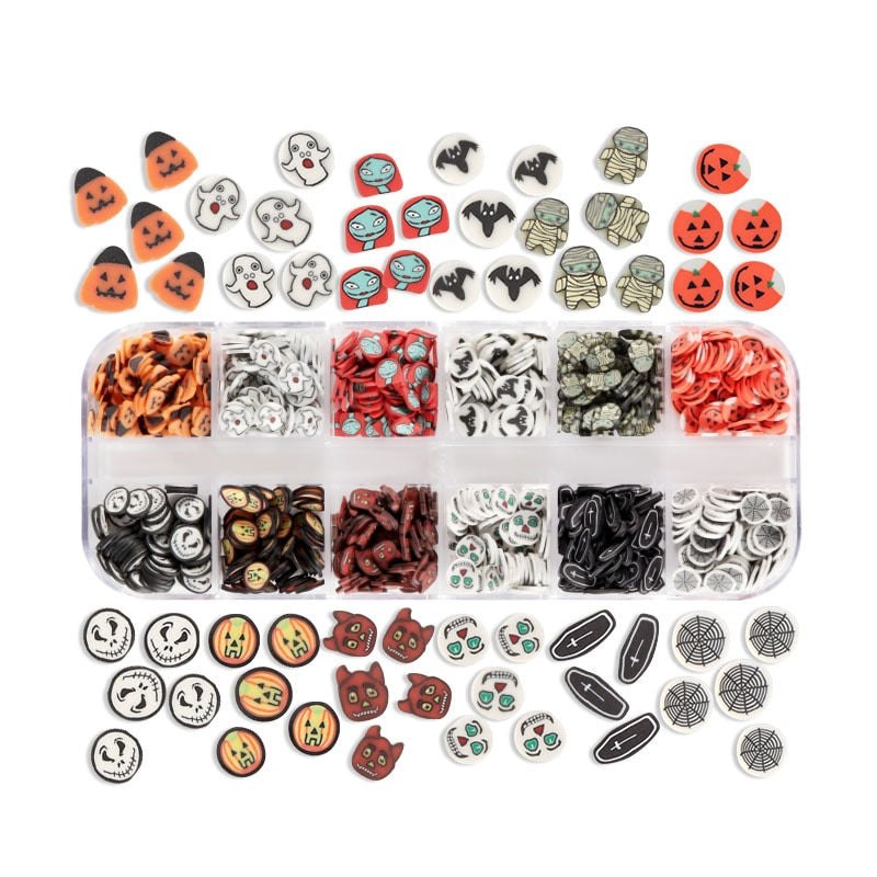 Halloween Polymer Clay Resin Embellishments
