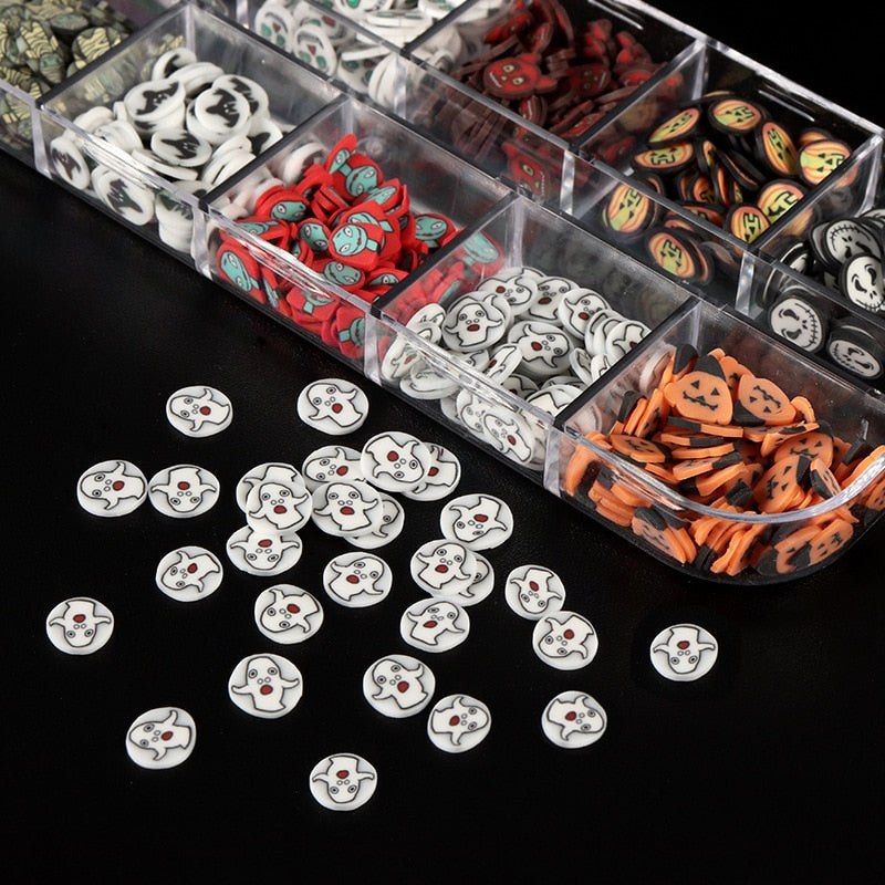 Halloween Polymer Clay Resin Embellishments