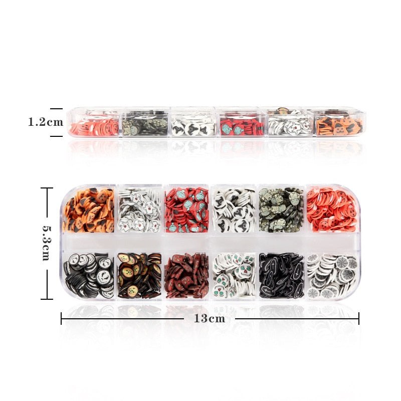 Halloween Polymer Clay Resin Embellishments