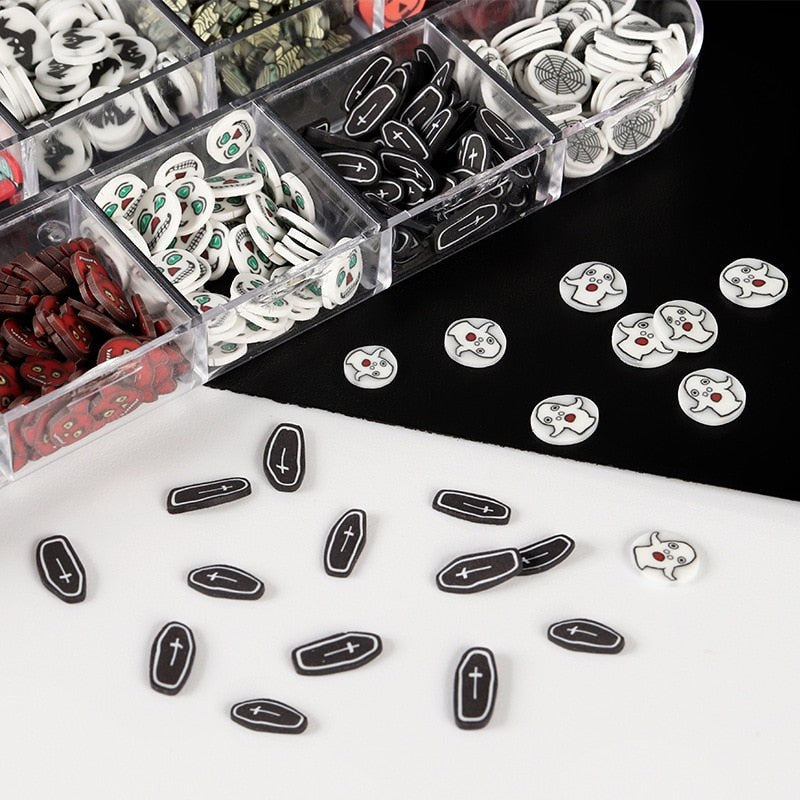 Halloween Polymer Clay Resin Embellishments