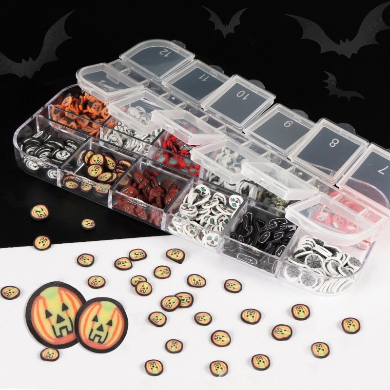 Halloween Polymer Clay Resin Embellishments
