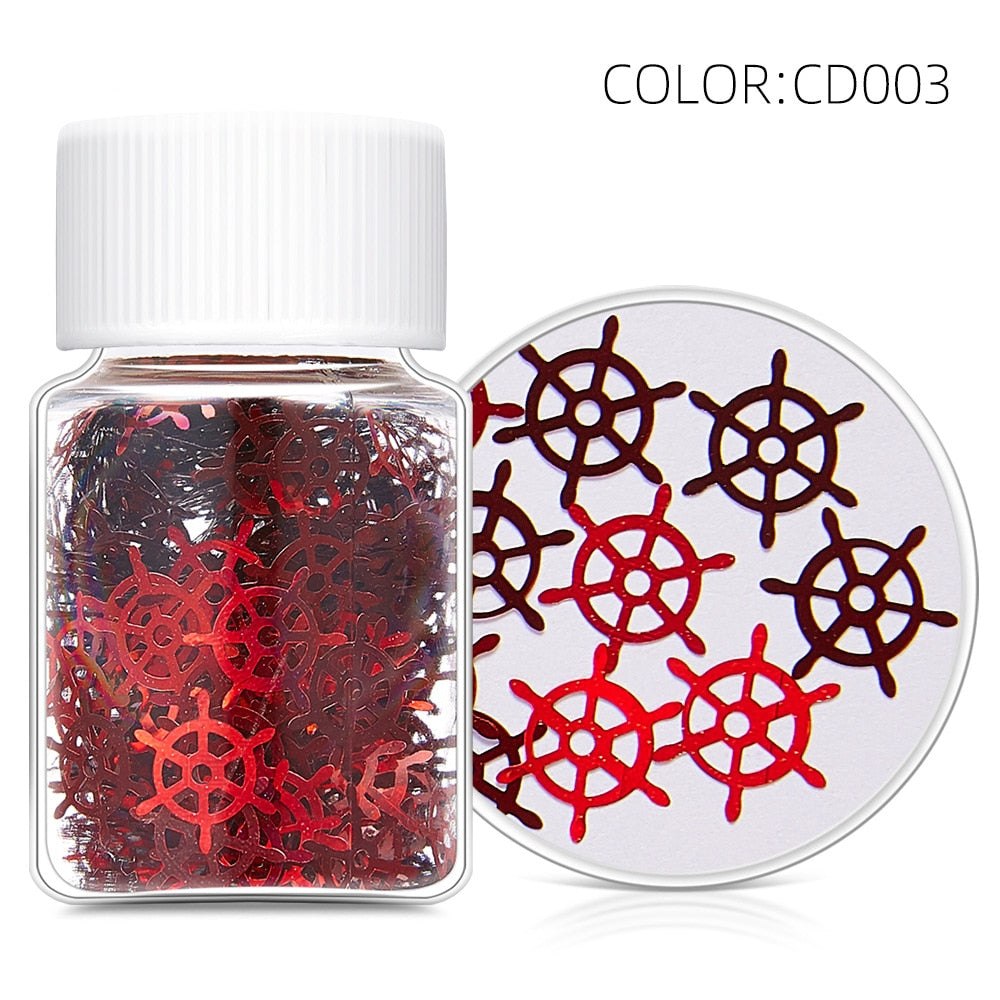 Halloween Themed Holographic Sequins Resin Mix Ins