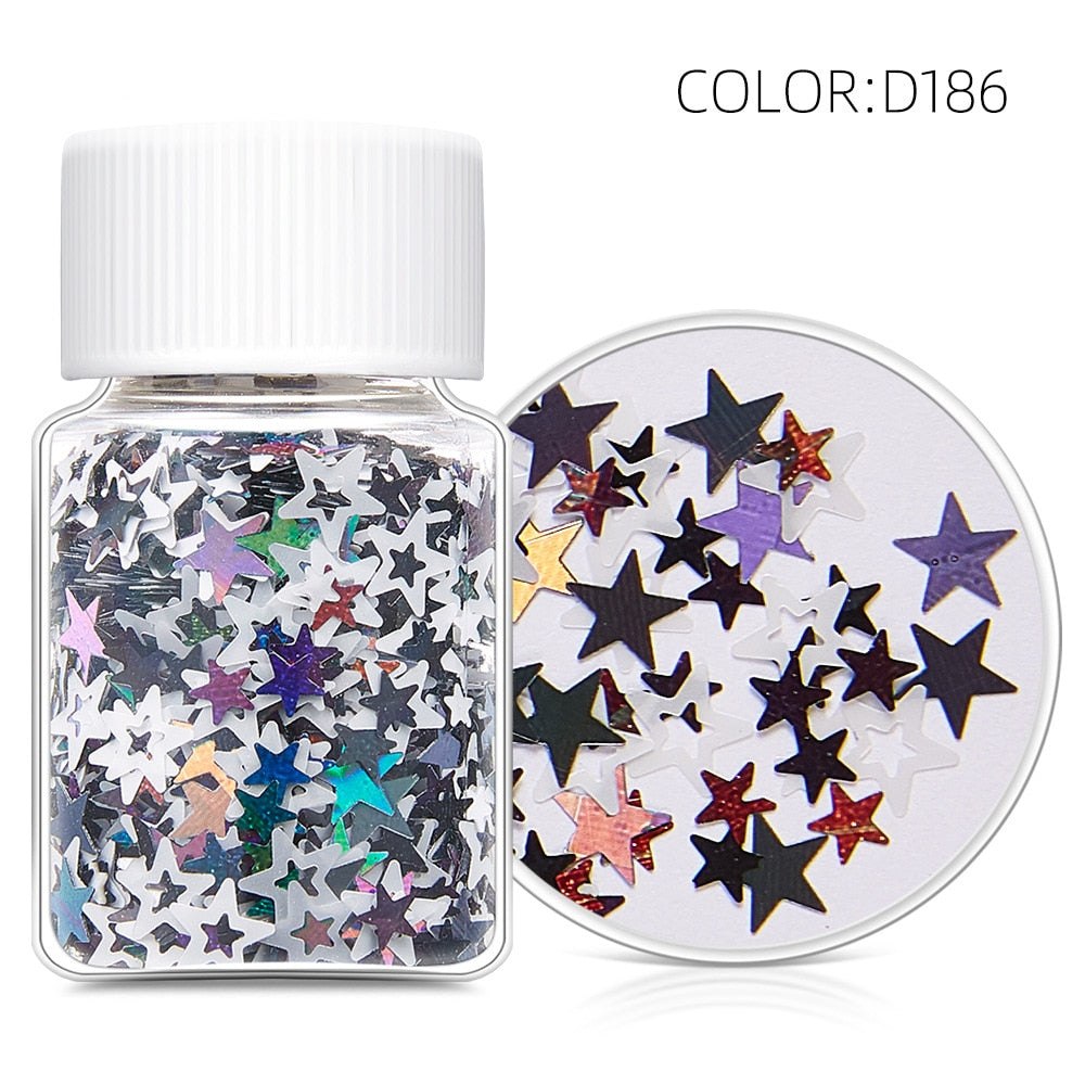 Halloween Themed Holographic Sequins Resin Mix Ins