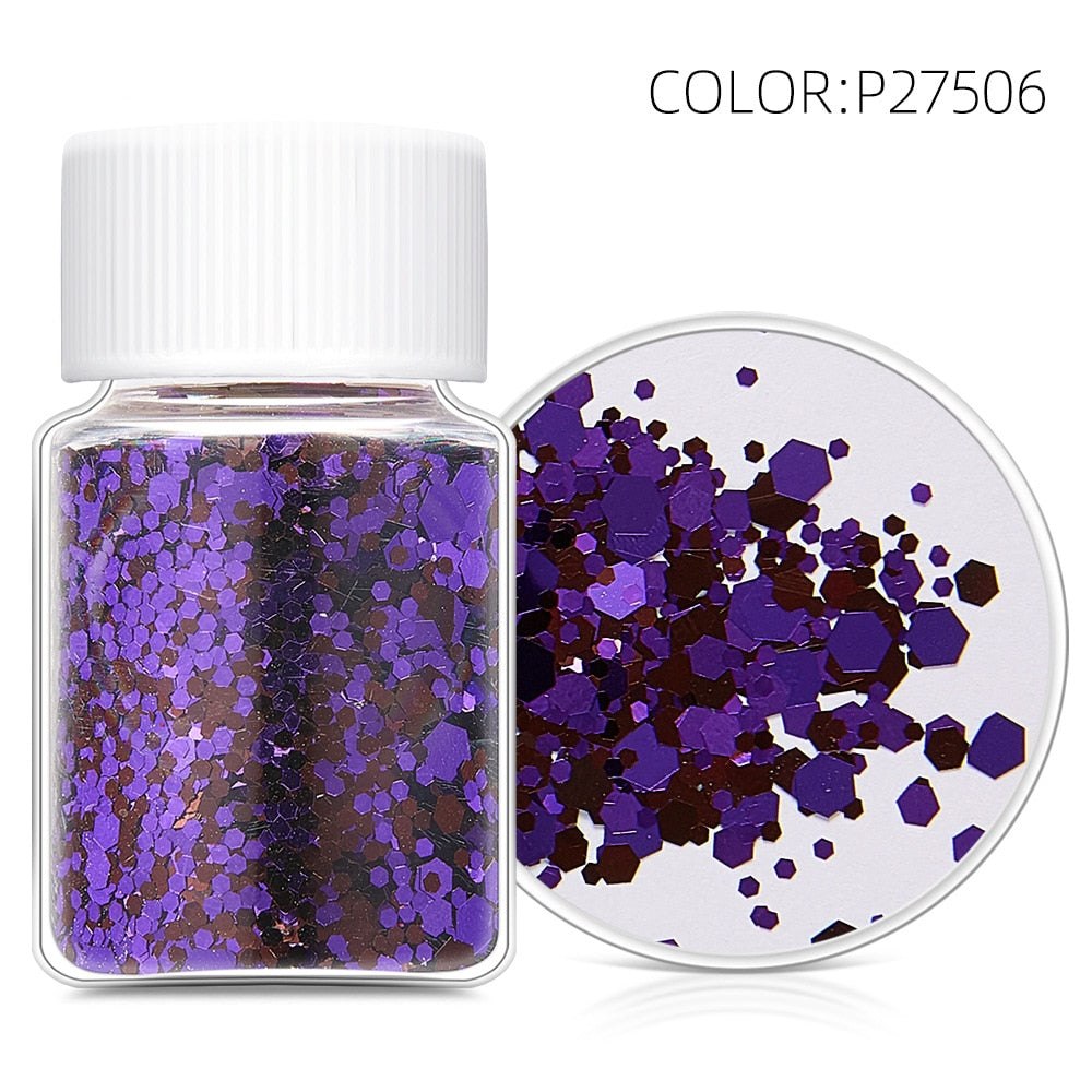 Halloween Themed Holographic Sequins Resin Mix Ins