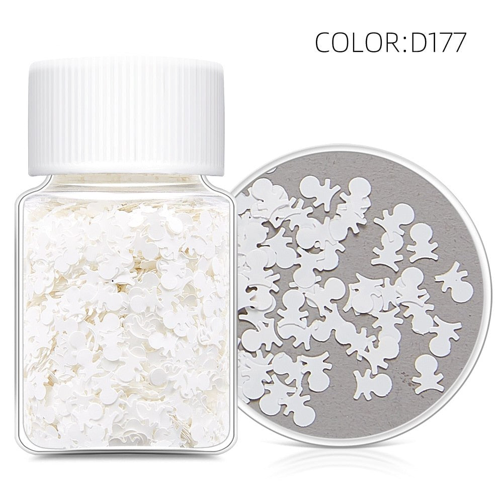 Halloween Themed Holographic Sequins Resin Mix Ins