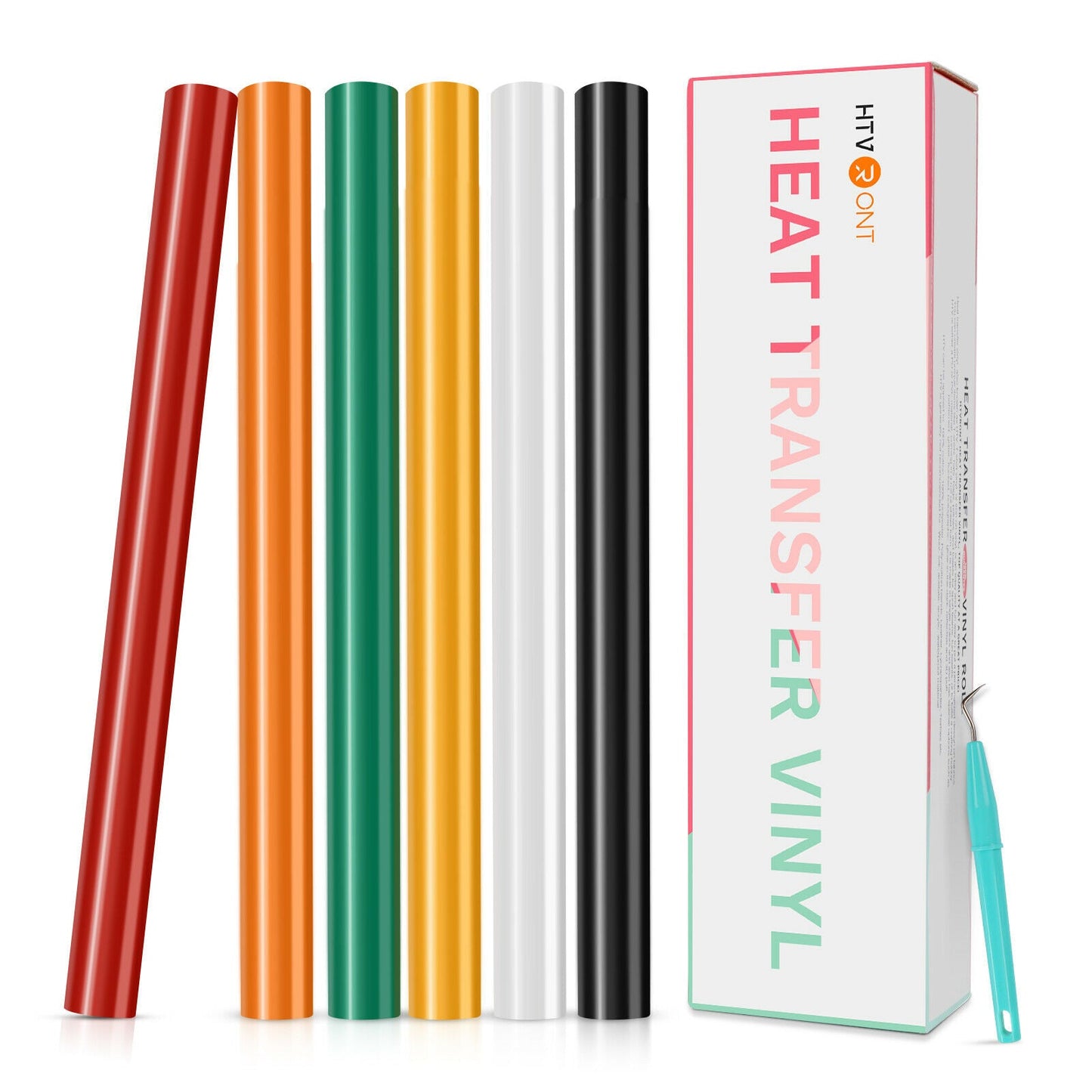 Heat Transfer Vinyl Starter Pack Rolls