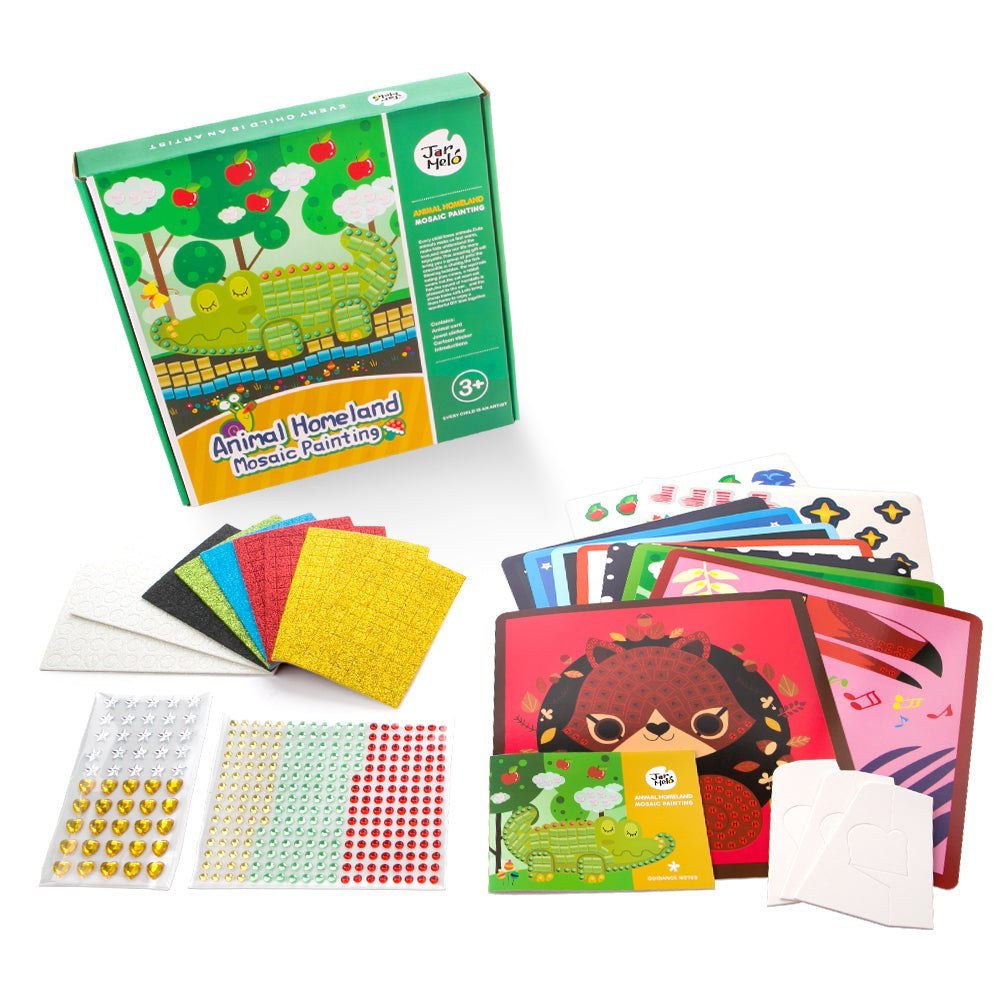 MOSAICS CRAFT KIT ANIMAL HOMELAND