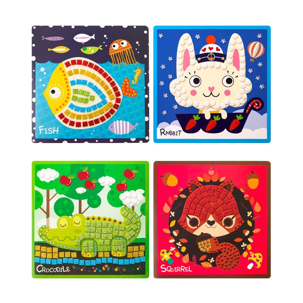 MOSAICS CRAFT KIT ANIMAL HOMELAND