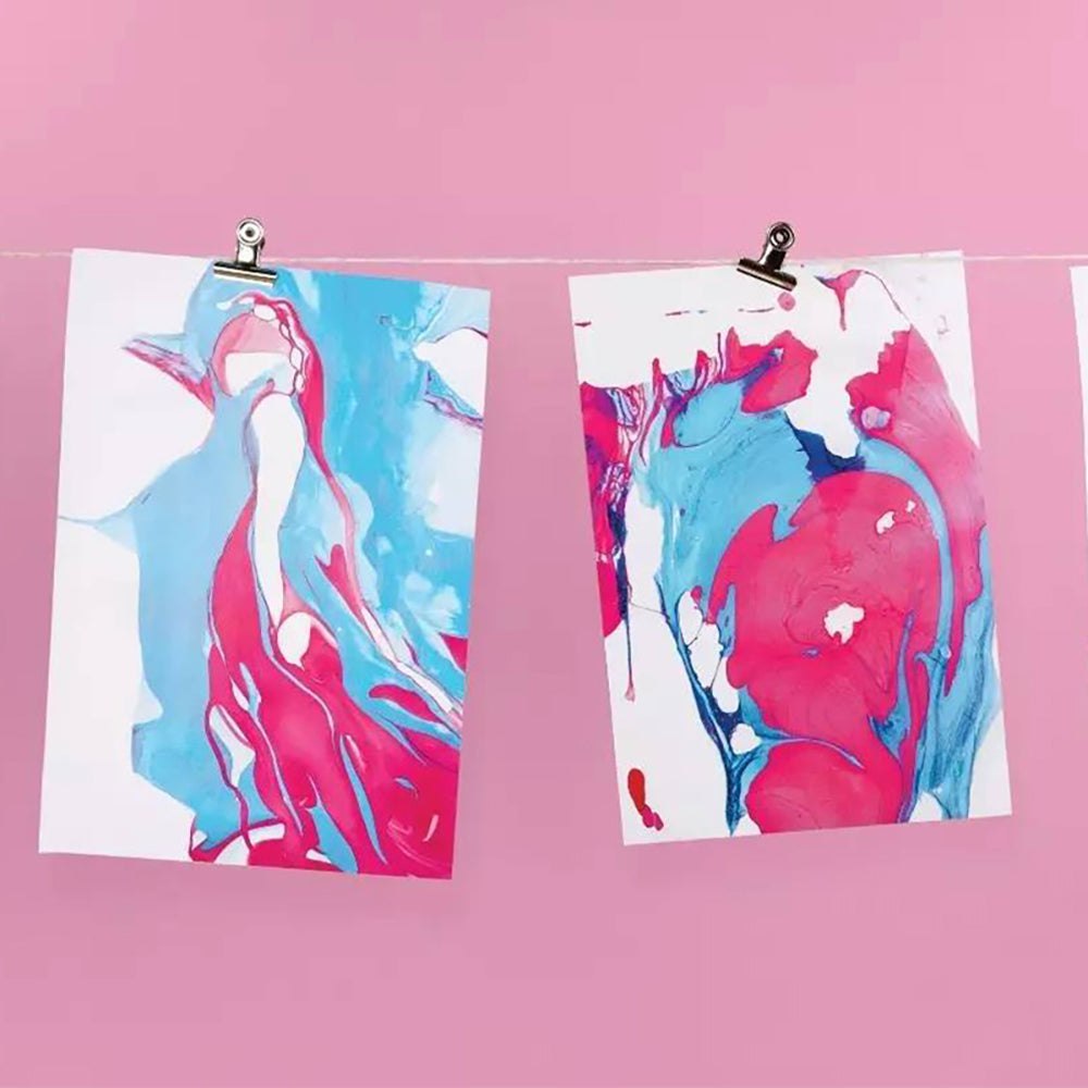 MARBLING PAINT COLOURS CRAFT KIT