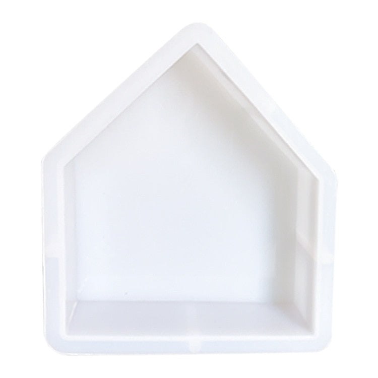 Large House Bookend Epoxy Resin Silicone Mould