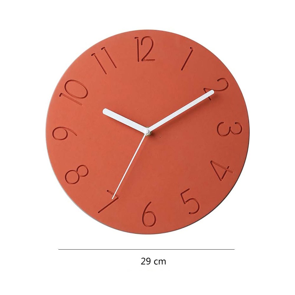 Large Resin Silicone Clock Mould Kit - Numbered