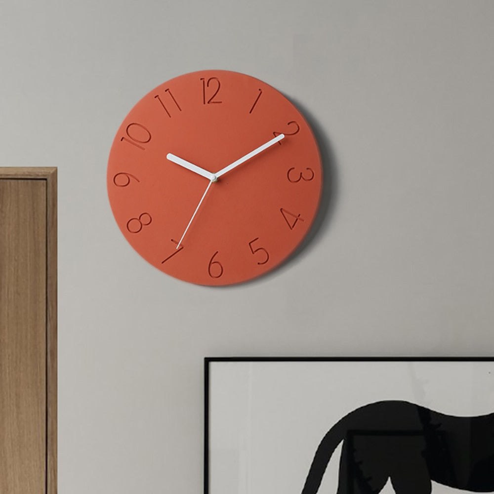 Large Resin Silicone Clock Mould Kit - Numbered