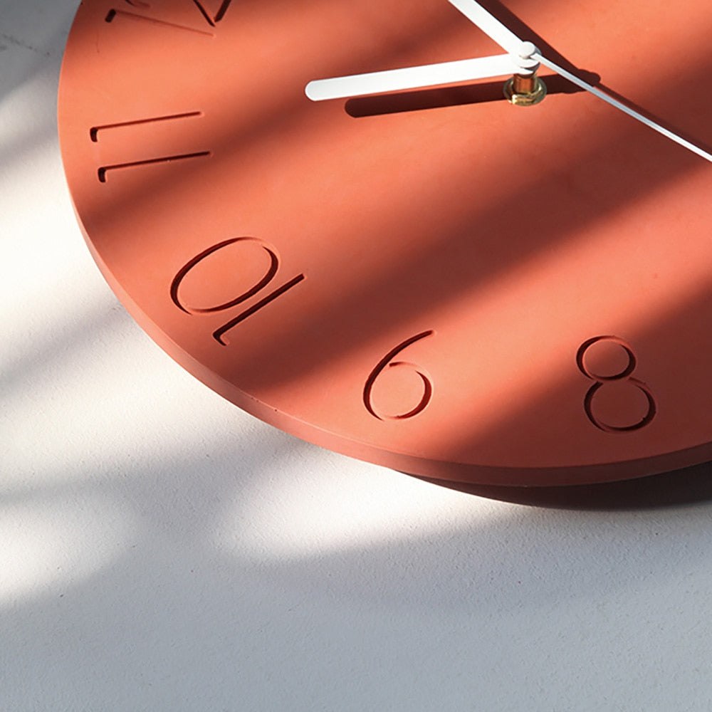 Large Resin Silicone Clock Mould Kit - Numbered