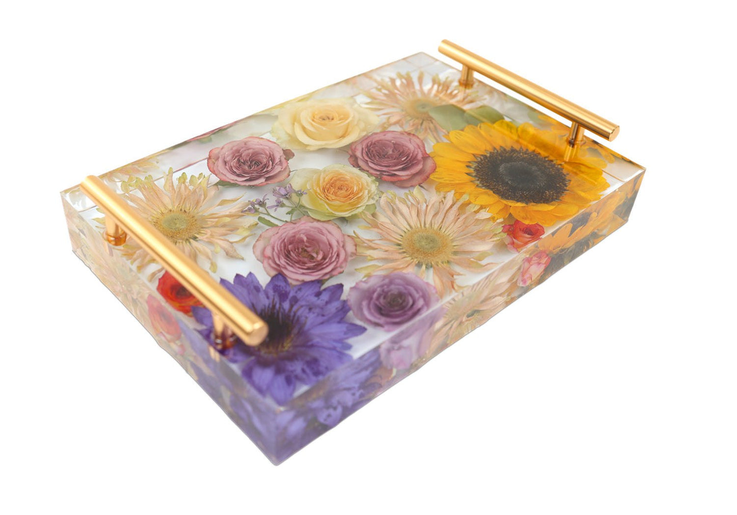 Large Serving Tray and Coaster Epoxy Resin Silicone Mould Kit